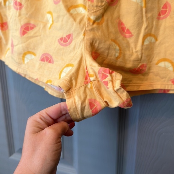 PINK by Victorias Secret lemon and orange sleep shorts - Picture 2 of 7